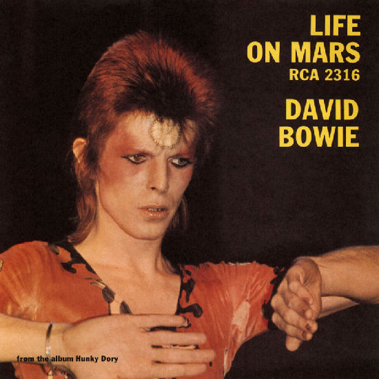 David Bowie - Life on Mars piano sheet music