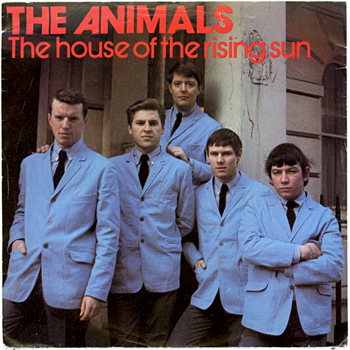 The Animals - The House Of The Rising Sun piano sheet music